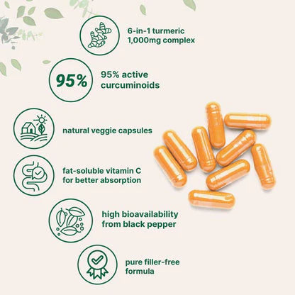 Turmeric Curcumin - 120 Capsules