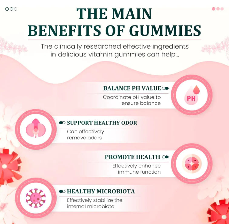 Vital Natural Nutrition Feminine pH Balance Gummies
